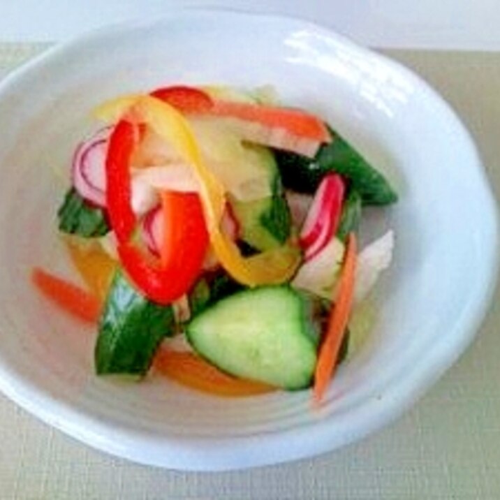 嫌いな野菜も知らないうちに食べてしまう彩り漬け レシピ 作り方 By エルッチママ 楽天レシピ 嫌いな野菜も知らないうちに食べてしまう彩り漬け レシピ 作り方 By エルッチママ 楽天レシピ